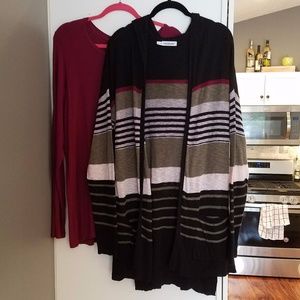 Maurice's Long Sleeve & Sweater Combo